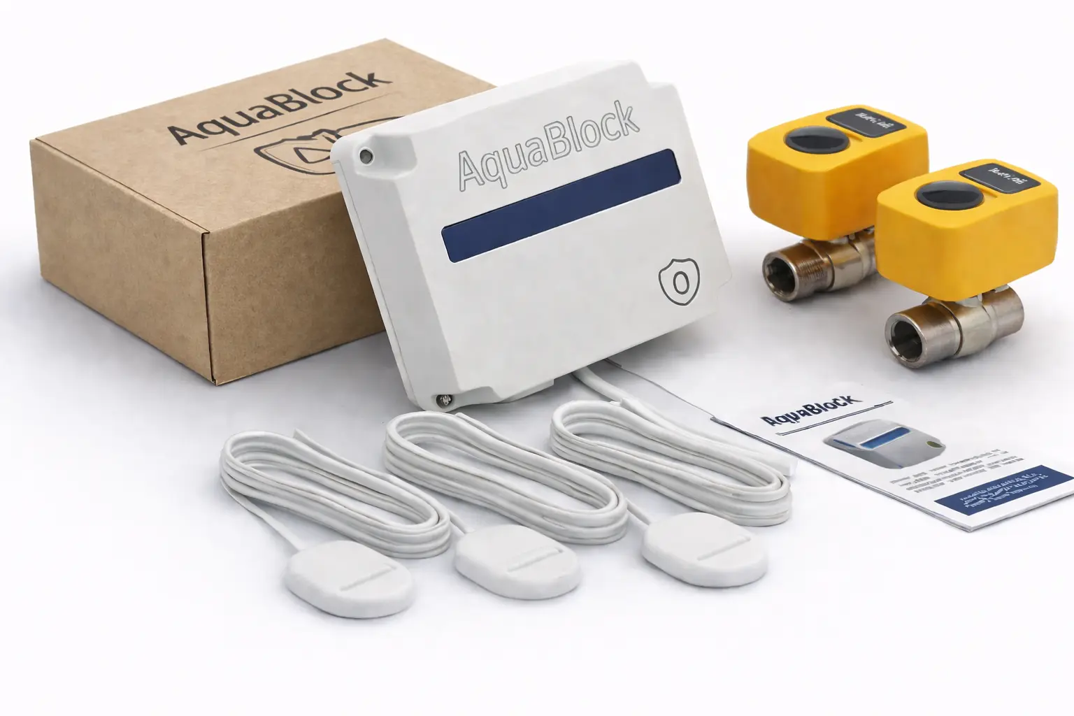 What is included in the AquaBlock kit