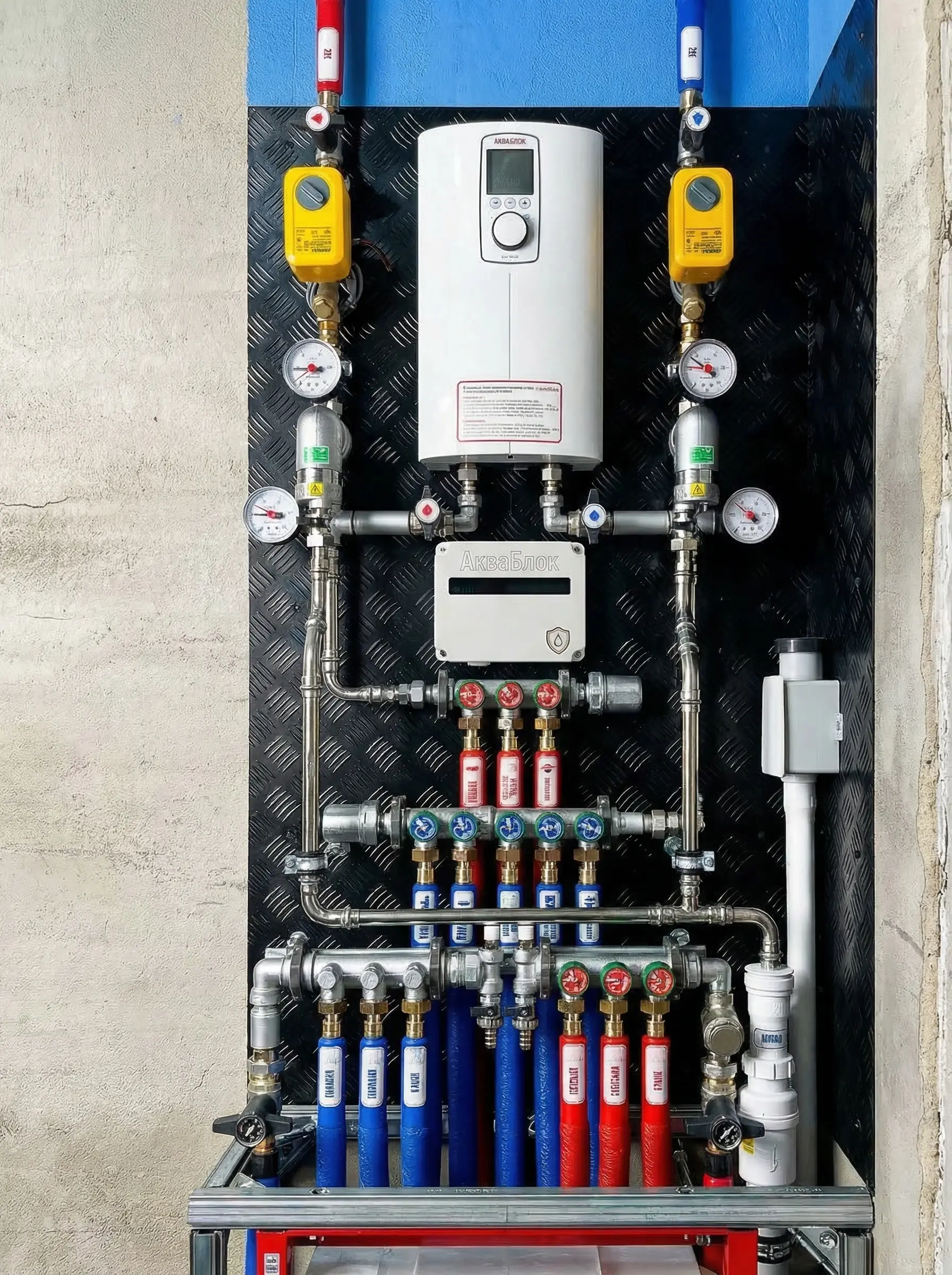 AquaBlock — apartment / main water inlet